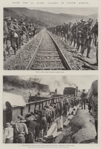 1. Scots Guardin kanssa Etelä-Afrikassa tekijältä English Photographer