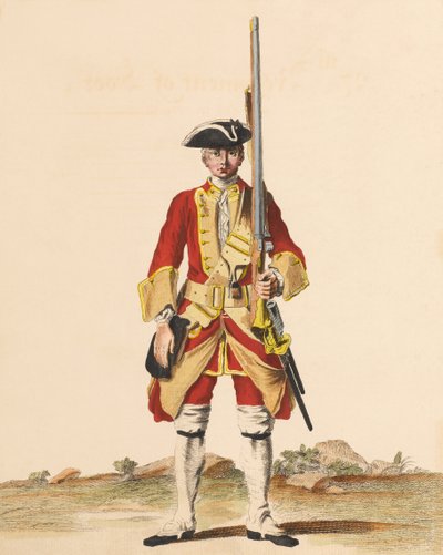 ?27th Regiment of Foot?, 1742 noin tekijältä English School