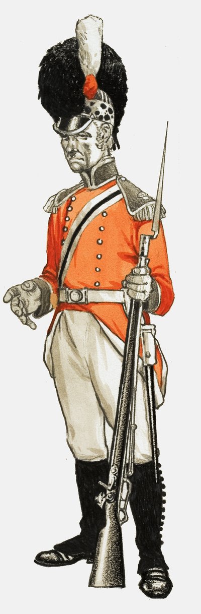 92. Hon. Artillery Co. Jalkaväkidivisioona Sotamies 1803 tekijältä English School