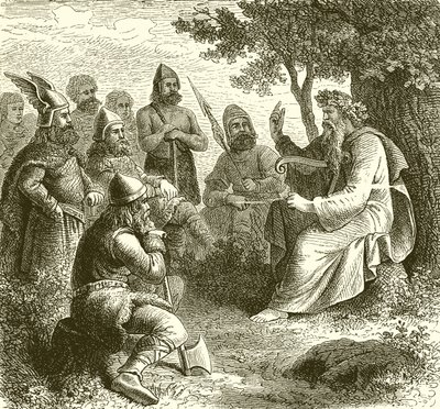 Bard laulaa Teuton Warriorsin tekoja tekijältä English School