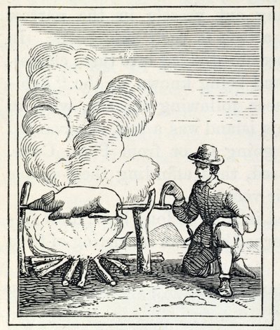 Boucan, Samuel Hazardin "Santo Domingon menneisyys ja nykyisyys", pubi. 1873 tekijältä English School