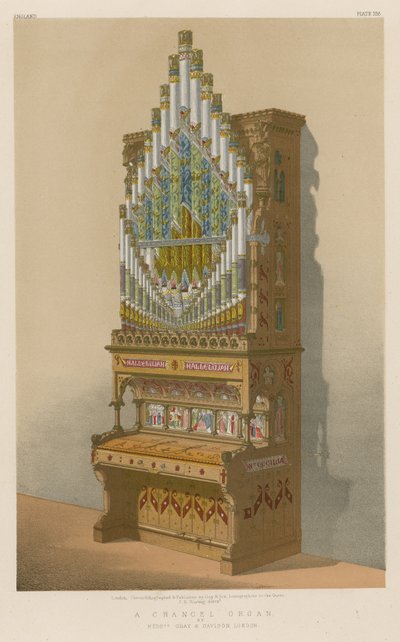 Chancel-urut, herrat Gray ja Davison, Lontoo tekijältä English School