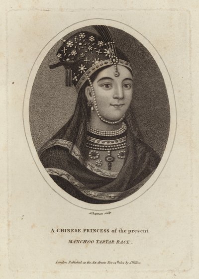 Nykyajan kiinalainen prinsessa, Manchoo Tatar Race tekijältä English School