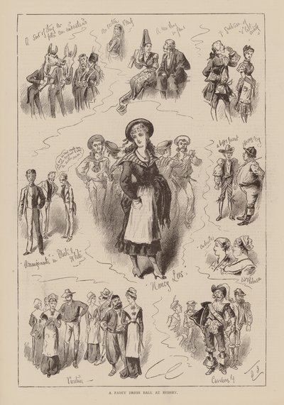 Ein Kostümball in Sydney von English School