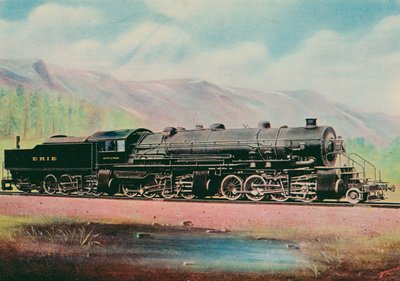 A Monster of the Rail (väri litho) tekijältä English School