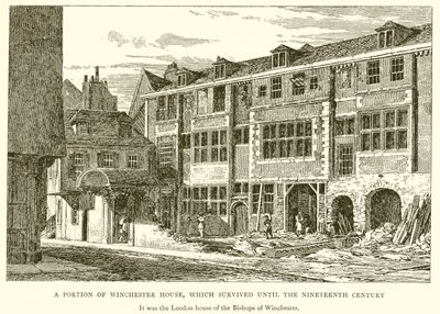Osa Winchester Housesta, joka säilyi 1800-luvulle asti tekijältä English School