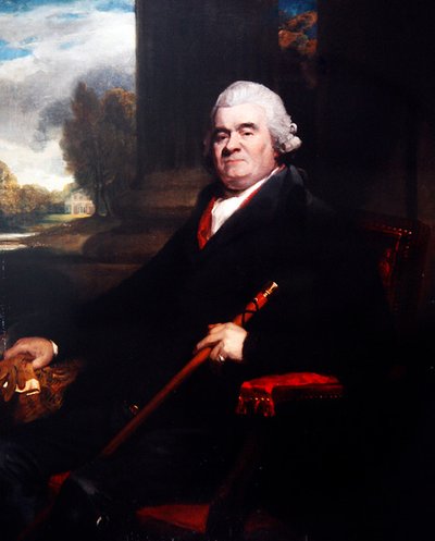 Muotokuva Sir Benjamin Trumanista (öljy kankaalle) tekijältä English School