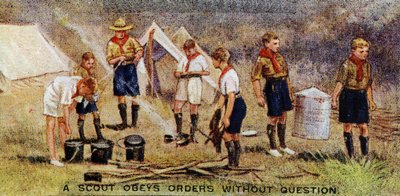 Partiolainen tottelee käskyjä ilman kysymystä, 1929 tekijältä English School