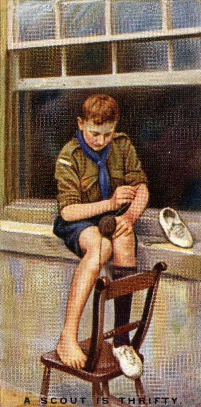 Scout on säästäväinen, 1929 tekijältä English School