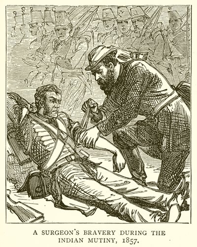 Kirurgien rohkeus Intian kapinan aikana, 1857 tekijältä English School