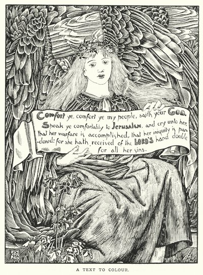 Tekstiä väreihin (kaiverrus) tekijältä English School