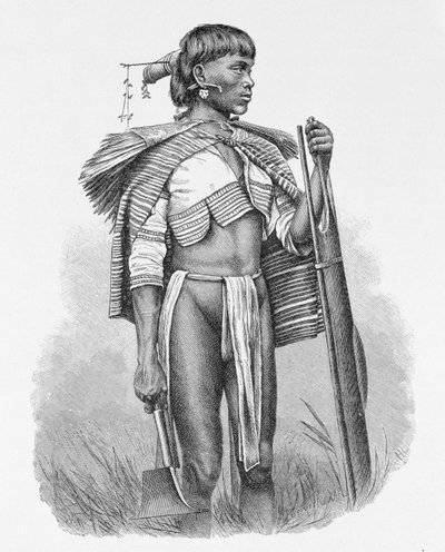 Kalinga Luzonista Filippiineillä, Prof. Friedrich Ratzelin teoksesta "The History of Mankind", osa 1, 1896 tekijältä English School
