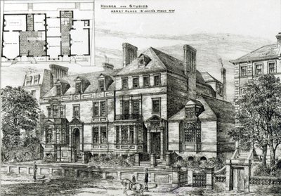 Abbey Place, St. Johns Wood, Building News, 18. tammikuuta 1878 tekijältä English School
