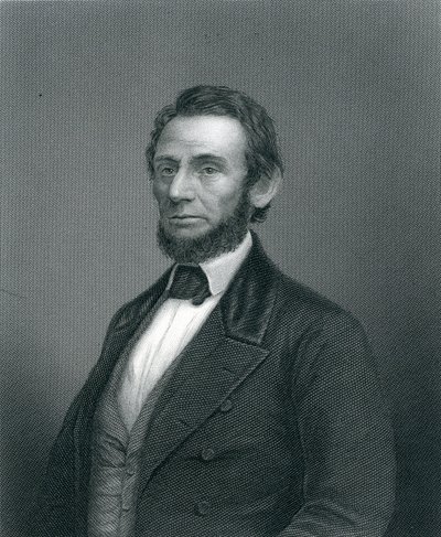 Abraham Lincoln, kaiverrus H. C. Balding, 1800-luku tekijältä English School