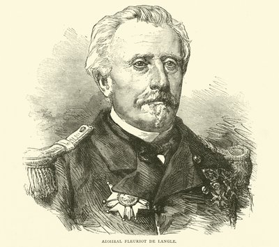 Amiraali Fleuriot de Langle, marraskuu 1870 tekijältä English School
