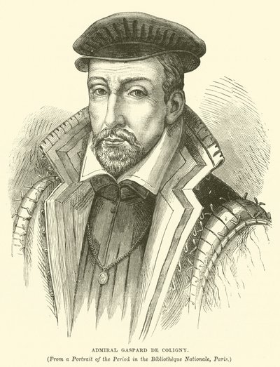 Almirall Gaspard de Coligny (gravat)finès tekijältä English School