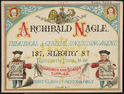 Mainos Archibald Neaglelle, mainosagentille tekijältä English School