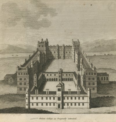 Ilmakuva Chelsea Collegesta tekijältä English School