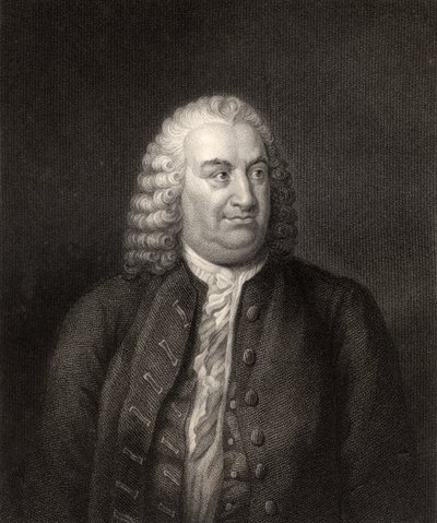 Albert de Haller, kaiverrettu W. Holl, "The National Portrait Gallery, Volume III", julkaistu noin 1820 tekijältä English School