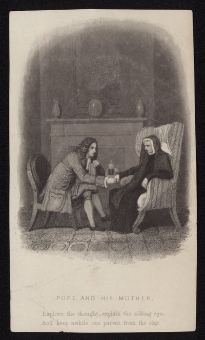 Alexander Pope ja hänen äitinsä tekijältä English School