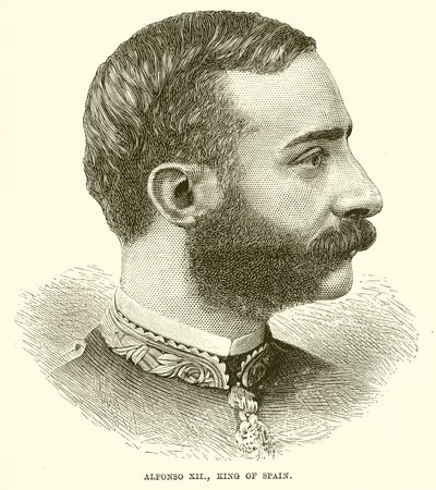 Alfonso XII, Espanjan kuningas tekijältä English School