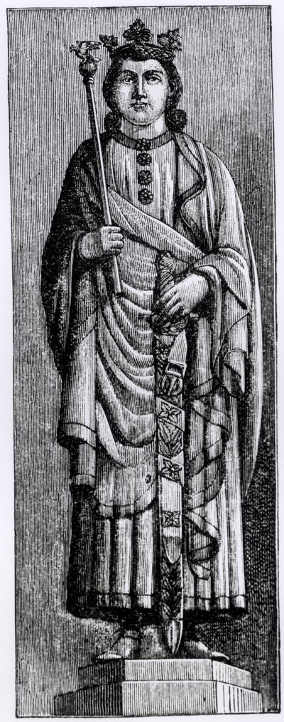 Alfonso X (1221-84) "Viisas", Kastilian kuningas, kuvitus teoksesta "Tiede ja kirjallisuus keskiajalla ja renessanssilla", kirjoittanut ja kaivertanut Paul Lacroix, 1878 tekijältä English School