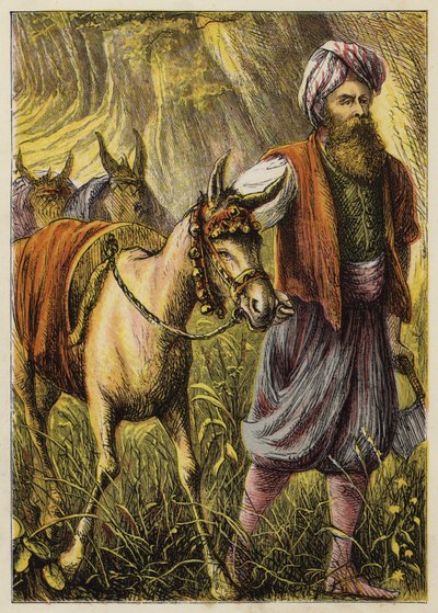 Ali Baba and The Forty Thieves (väri litho) tekijältä English School