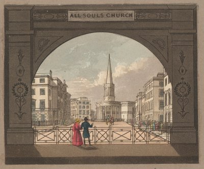 All Souls -kirkko, Langham Place tekijältä English School