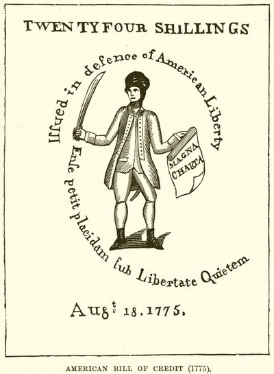 American Bill of Credit (1775) tekijältä English School