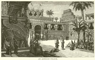 Assyrian palatsi (kaiverrus) tekijältä English School
