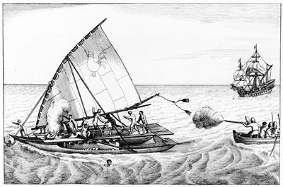 Tapaus Le Mairesin (n. 1585-1616) ja Schoutensin (n. 1567-1625) maailmanympärimatkan aikana vuosina 1615-16, Etelämeren matkojen ja löytöjen kronologisen historian osasta II. tekijältä English School