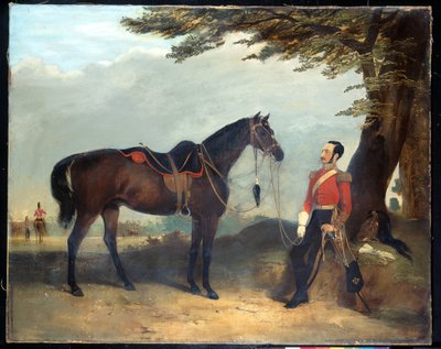 Tuntematon upseeri 3. Dragoon Guard -rykmentistä, n. 1850 tekijältä English School