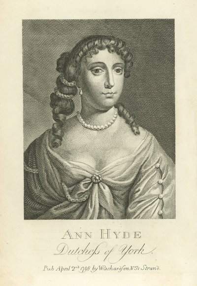 Ann Hyde, Yorkin herttuatar tekijältä English School