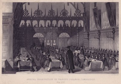 Vuosikoe Trinity Collegessa, Cambridgessa, toukokuussa 1842 tekijältä English School