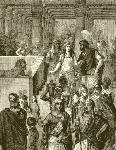 Antonius ja Kleopatra Egyptissä tekijältä English School
