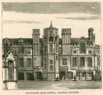 London School Boardin arkkitehtuuri: Winstanley Road School, Clapham Junction, Lontoo tekijältä English School