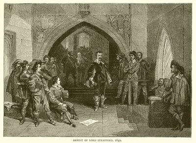Lord Straffordin pidätys, 1640 tekijältä English School