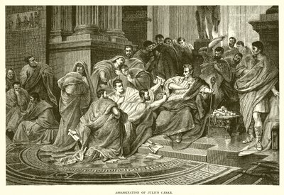 Julius Caesarin salamurha tekijältä English School