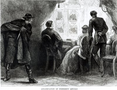 Presidentti Lincolnin salamurha 14. huhtikuuta 1865 tekijältä English School