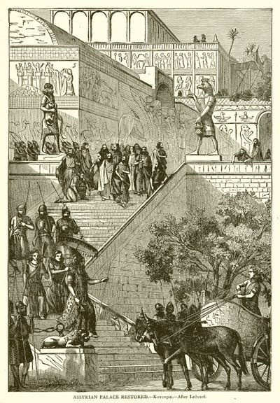 Assyrian palatsi kunnostettu.--Kovunjik tekijältä English School