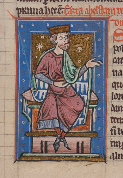 Athelstan, lähteestä "The Cartulary And Customs Of Abingdon Abbey", f.18r. tekijältä English School