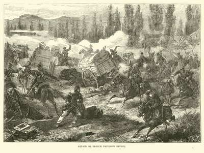 Hyökkäys ranskalaiseen huoltosaattueeseen, syyskuu 1870 tekijältä English School