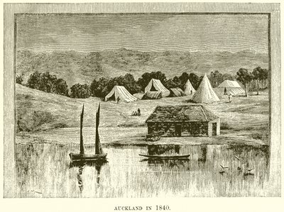 Aucklandissa vuonna 1840 tekijältä English School