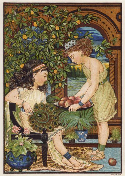 Syksy (väri litho) tekijältä English School