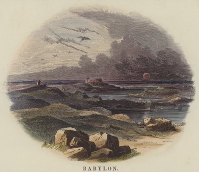 Babylon (värillinen kaiverrus) tekijältä English School