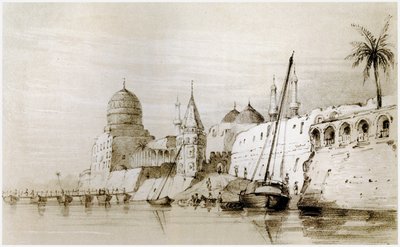 Bagdad, n. 1834-1837 (piirustus) tekijältä English School