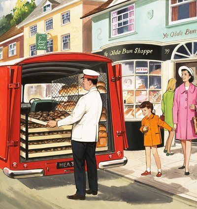 Bakers toimitusmies tekijältä English School