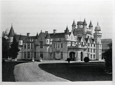Balmoral Castle (litho) tekijältä English School