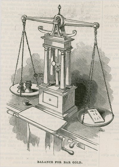 Bank of England, Bullion Office ja Gold Weighing Room tekijältä English School