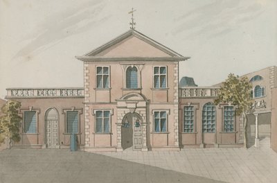 Barber Surgeons Hall, Monkwell Street, Lontoo (wc paperilla) tekijältä English School